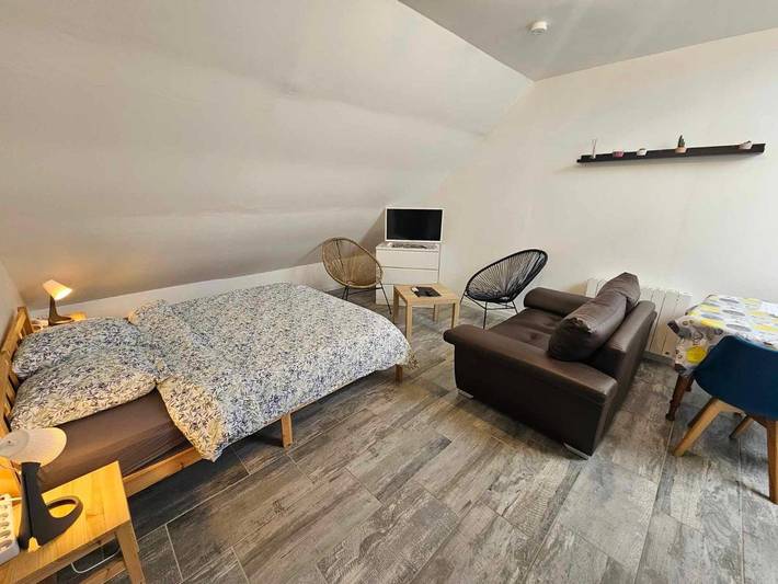 Appartement de vacances pour 5 personnes, avec jardin