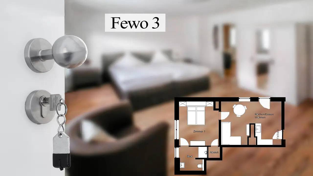 Ganze Ferienwohnung, Ferienwohnung für 2 Personen (65 m²) in Bad Salzuflen in Bad Salzuflen, Kreis Lippe
