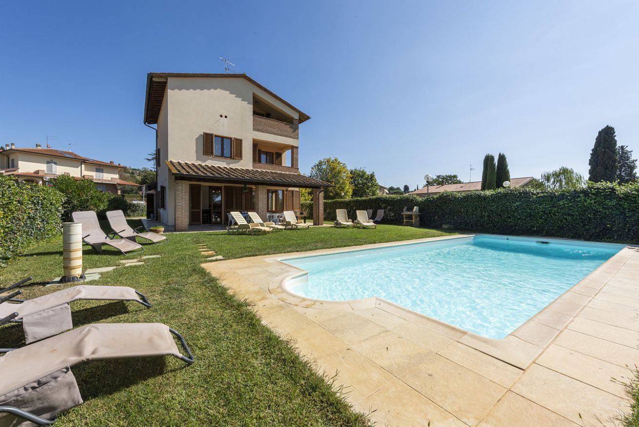 Chalet para 12 personas con piscina in Lucignano, Chianti