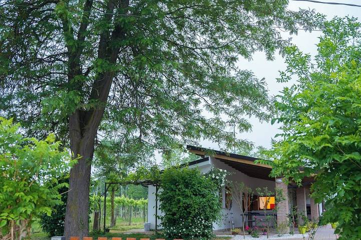 Ferienhaus für 4 Personen, mit Garten, mit Haustier