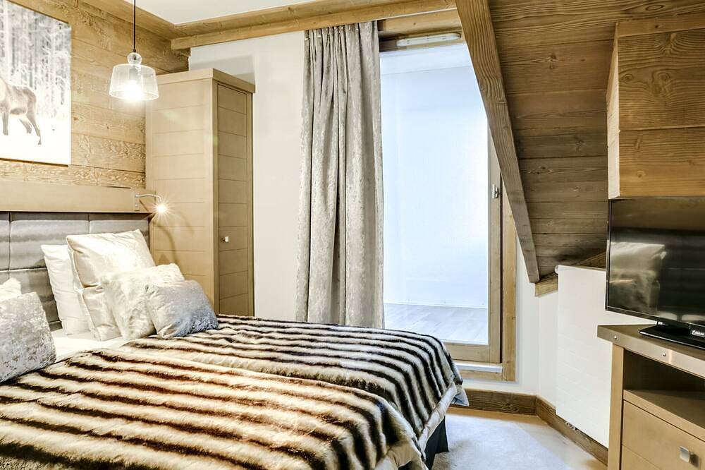 Apartamento entero, Piso lujoso en Courchevel Village, junto a comercios y pistas, con aparcamiento y acceso a gimnasio in Saint-Bon-Tarentaise, Les Trois Vallées