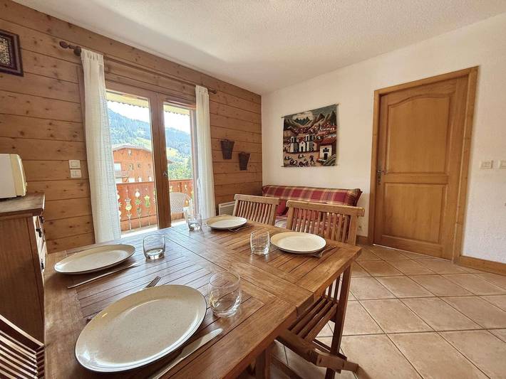 Chalet pour 6 personnes, avec vue et balcon à Praz-sur-Arly