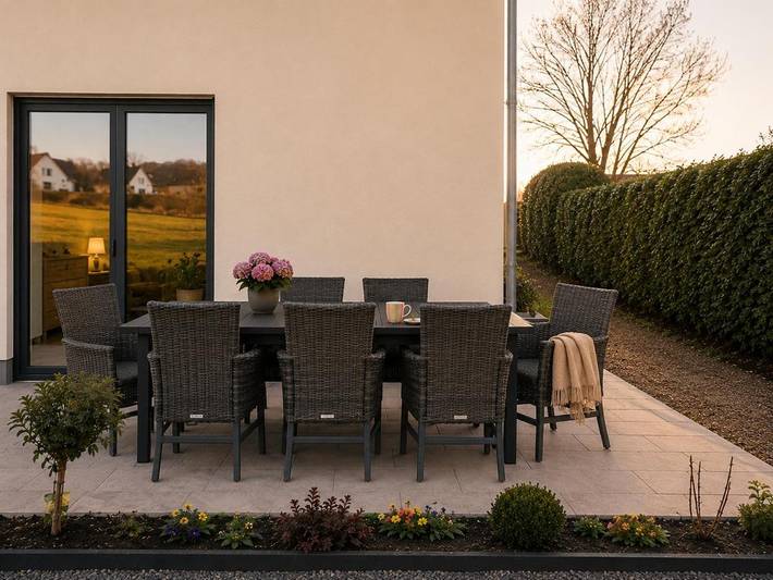 Ferienwohnung für 4 Personen, mit Terrasse und Garten sowie Ausblick in Roth - 2