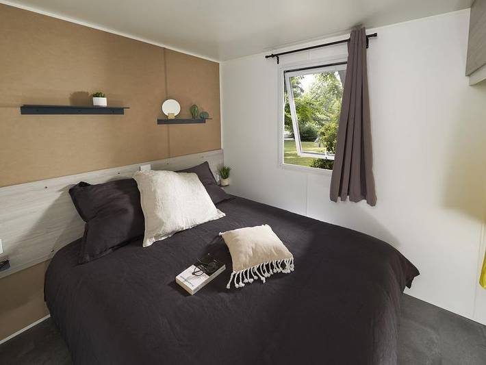 Flower Camping de La Grande Lande - Mobilheim 4 personen - Komfort Plus in Moëlan-sur-Mer, Quimper und Umgebung