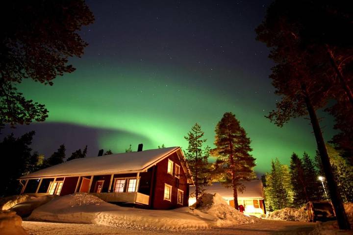 Apartamento para 7 personas, con Balcón y Jacuzzi además de Terraza y Jardín en Rovaniemi