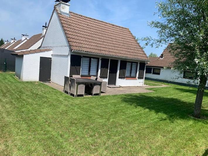 Vakantiepark voor 6 personen, with Balkon and Terras as well as Tuin and Uitzicht aan de Belgische Kust