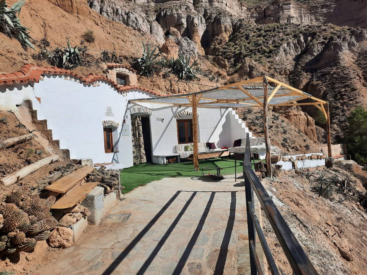 Casa de vacaciones para 5 personas con terraza in Gorafe, Geoparque de Granada