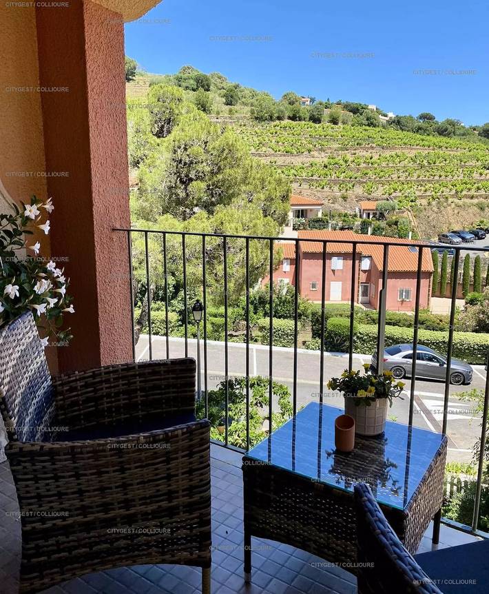 Villa pour 4 personnes, avec terrasse et piscine, animaux acceptés sur la Côte Vermeille