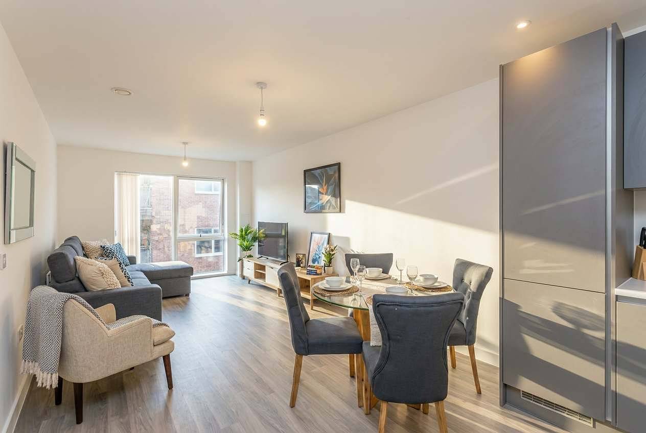 Ganze Wohnung, Central Manchester Spacious 2 Bedroom Apartment in Manchester, Greater Manchester