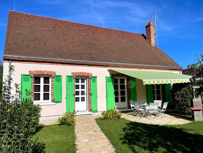 Maison de vacances pour 10 personnes, avec vue et jardin