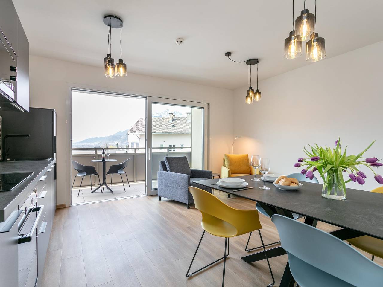 Geheel appartement, Smaakvol appartement in het centrum van Jenbach in Jenbach, Bezirk Schwaz