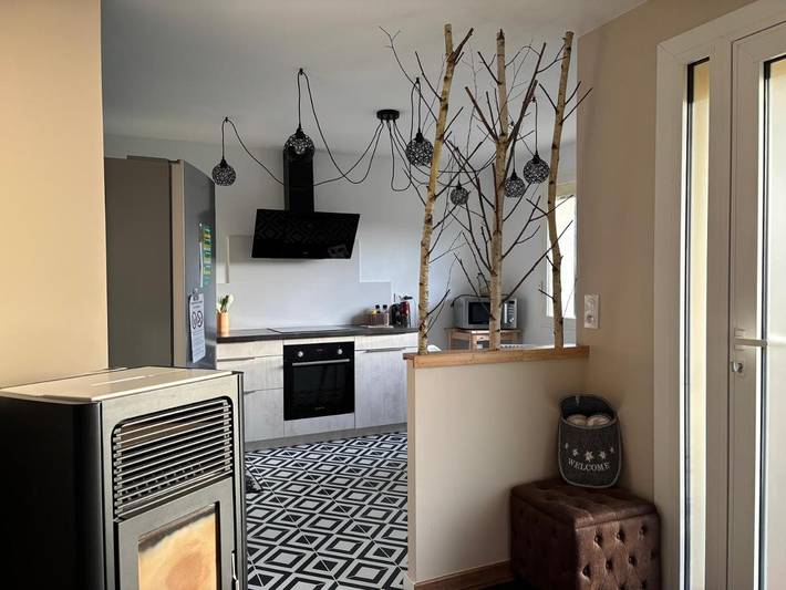 Maison de vacances pour 5 personnes, avec Terrasse et Jardin ainsi que Piscine et Vue à Auxonne