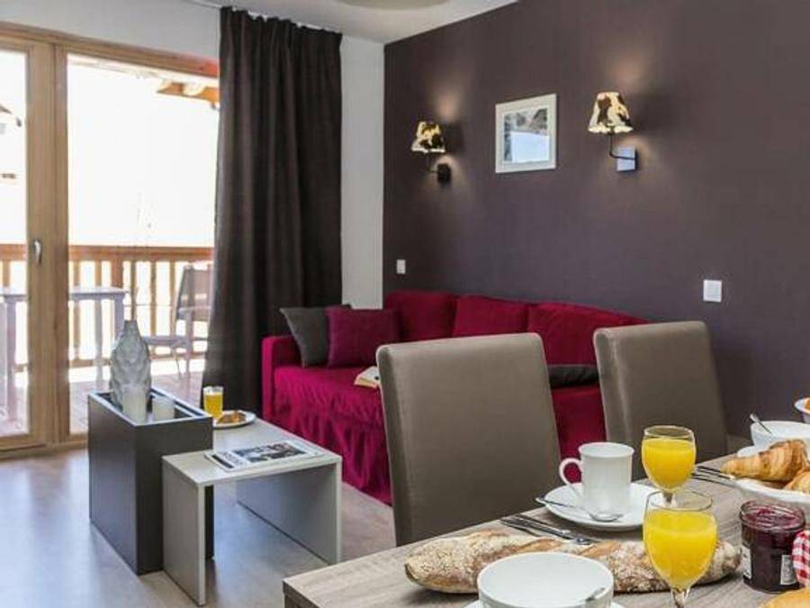 Résidence Prestige Odalys Front de Neige - Appartement 6 personnes - 3 pièces 6 pers. confort in Plagne Villages, La Plagne-Tarentaise