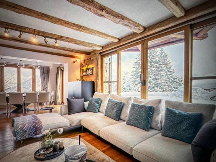 Maison de vacances pour 10 personnes, avec sauna et balcon