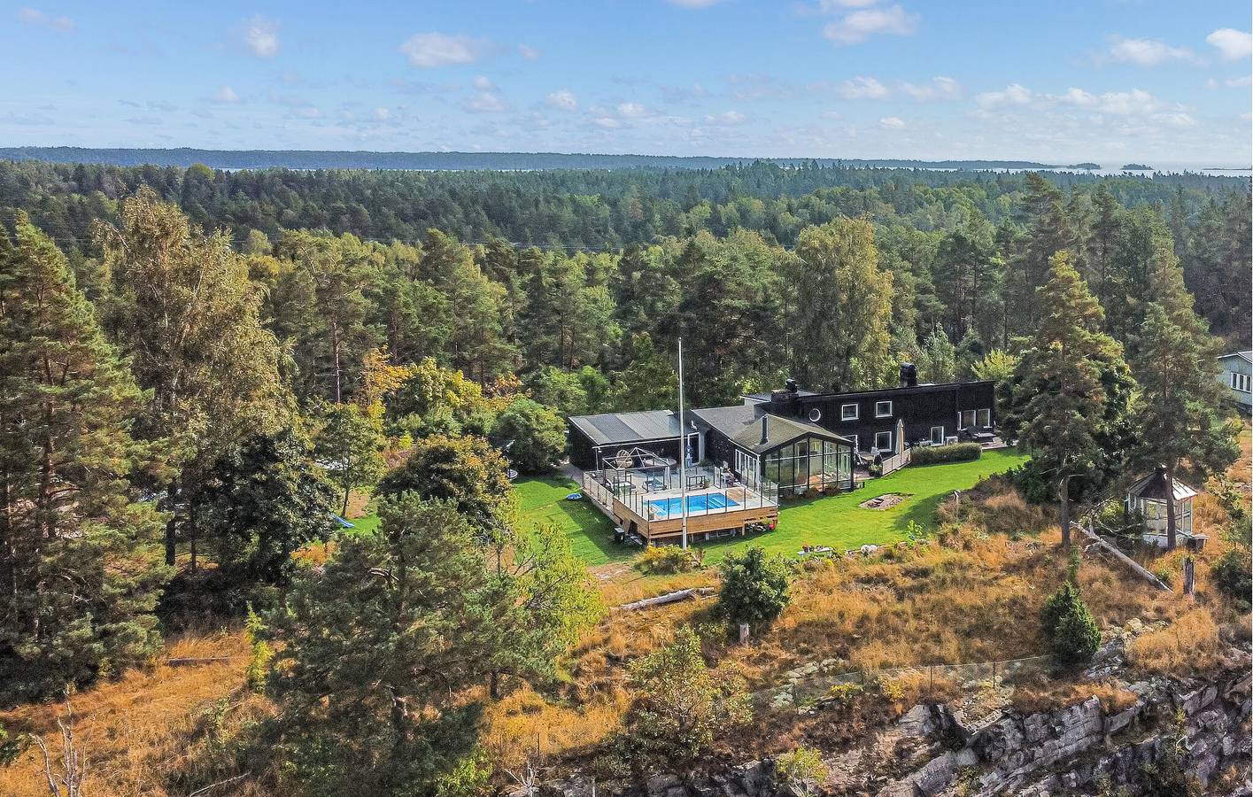 Ferienhaus für 9 Personen mit Terrasse in Mellerud, Vänern