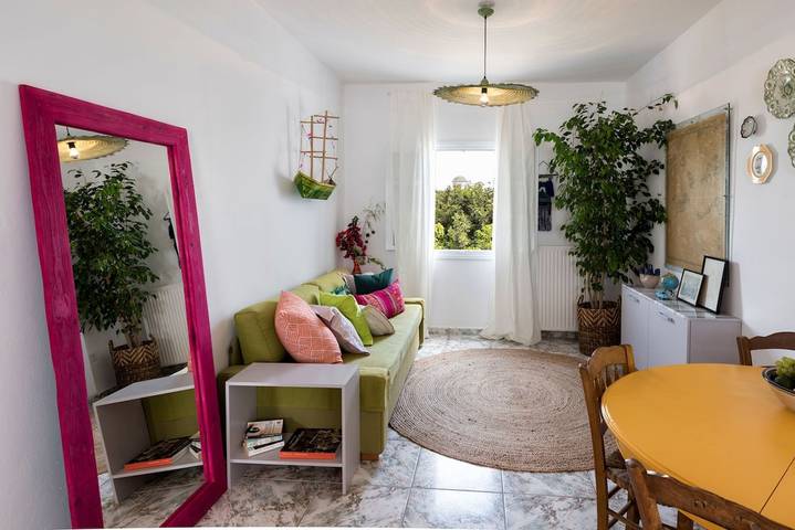 Location de vacances pour 6 personnes, avec balcon dans Náoussa