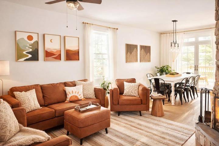 Casa de vacaciones para 8 personas, con terraza y vistas, Se admiten mascotas - 1