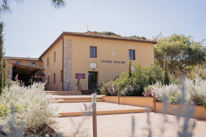 Appartamento per 2 persone, con giardino e panorama a Donoratico (Italia)