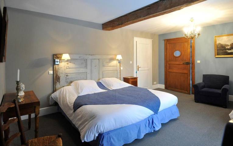 Chambre d’hôte pour 2 personnes, avec Terrasse ainsi que Jardin et Vue