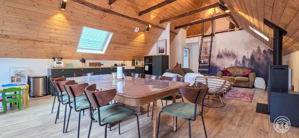 Gîte pour 8 personnes, avec terrasse, animaux acceptés à Bareilles