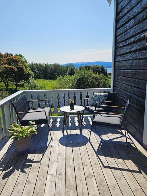 Ferienwohnung für 4 Personen, mit Garten und Ausblick sowie Terrasse auf Hitra - 3