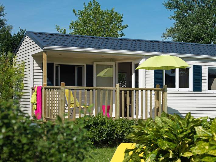 Ferienpark für 4 Personen, mit Terrasse und Garten