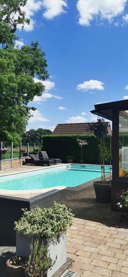 Location de vacances pour 2 personnes, avec piscine et sauna ainsi que jardin et vue à Torhout - 2