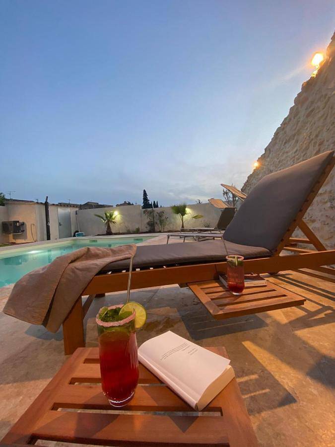 Maison de vacances pour 7 personnes, avec piscine ainsi que vue et jardin, adapté aux familles
