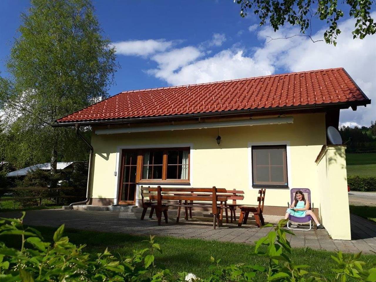 Ferienhaus am Badesee - Ferienhaus/3 Schlafräume/Bad, Wc in Mühlen, Lavanttaler Alpen