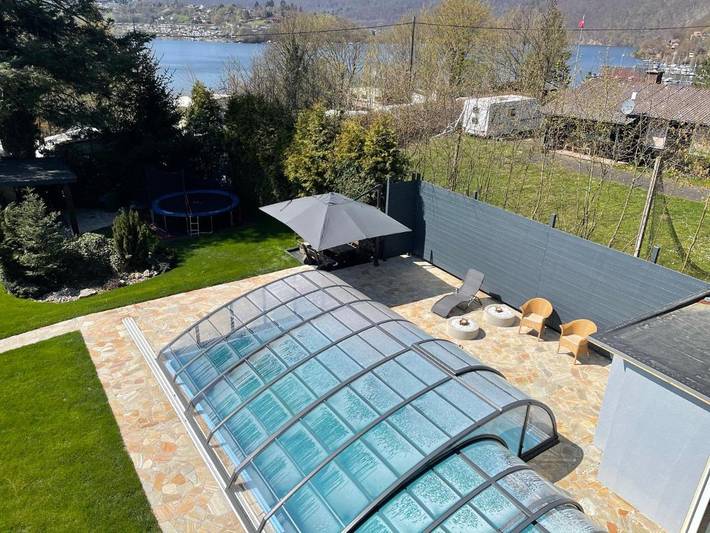 Ferienhaus für 8 Personen, mit Balkon und Terrasse sowie Garten und Pool am Edersee - 4