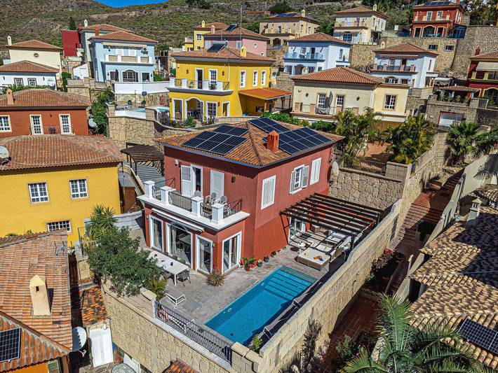 Luxusvilla 'Villa del Duque' Meerblick, Privatpool in Chayofa, Arona
