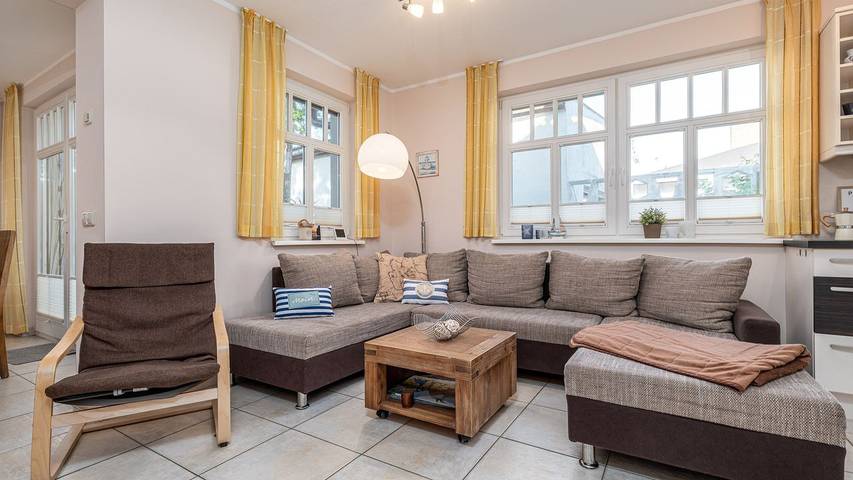 Ferienhaus mit Meerblick für 7 Personen, mit Garten und Sauna sowie Terrasse, mit Haustier auf Fischland - Darß - Zingst