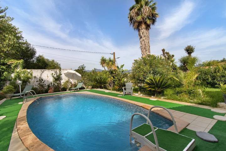 Villa “Pavillon 1013” with Private Pool, Terrace & Wi-Fi in Bastelicaccia, Ajaccio region