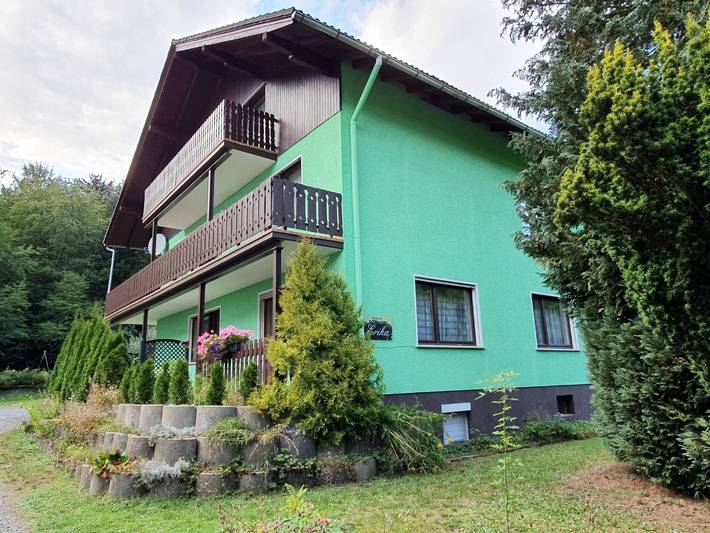 Ferienhaus für 26 Personen, mit Balkon und Garten in Zorge
