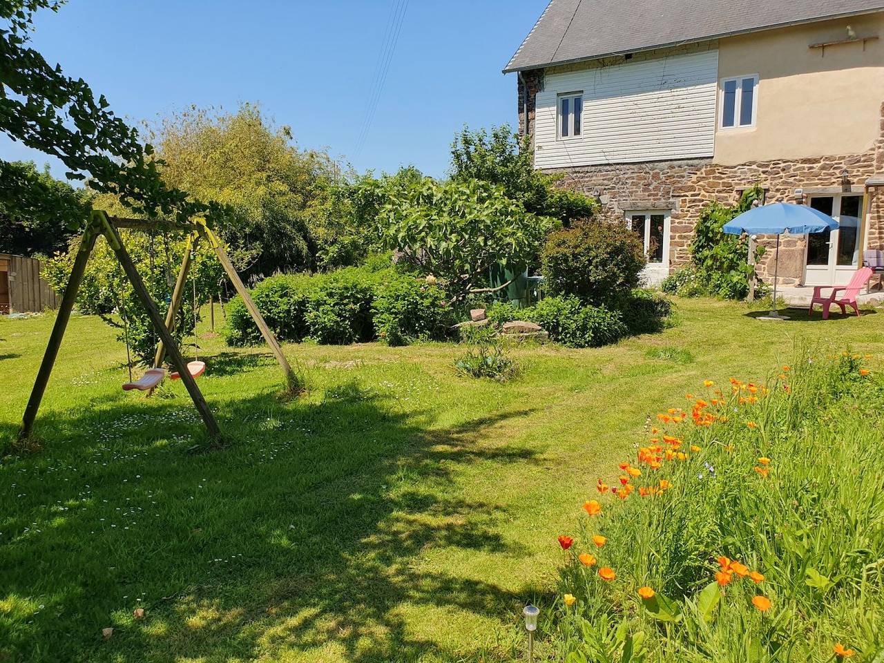 Gîte für 6 Personen mit Terrasse in Ver, Coutances und Umgebung