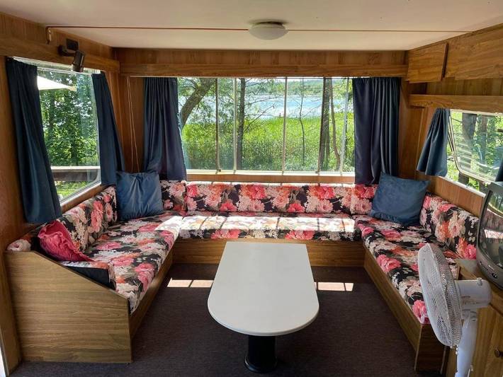 Camping für 6 Personen, mit Ausblick und Seeblick sowie Garten und Terrasse in Ermland-Masuren - 3
