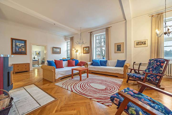 Ferienwohnung für 9 Personen, mit Balkon und Garten, mit Haustier in Trendelburg