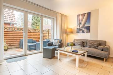 Ferienwohnung für 4 Personen, mit Terrasse, mit Haustier in Norden