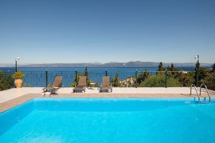 Gîte pour 4 personnes, avec jardin ainsi que piscine et vue dans Paxos - 4
