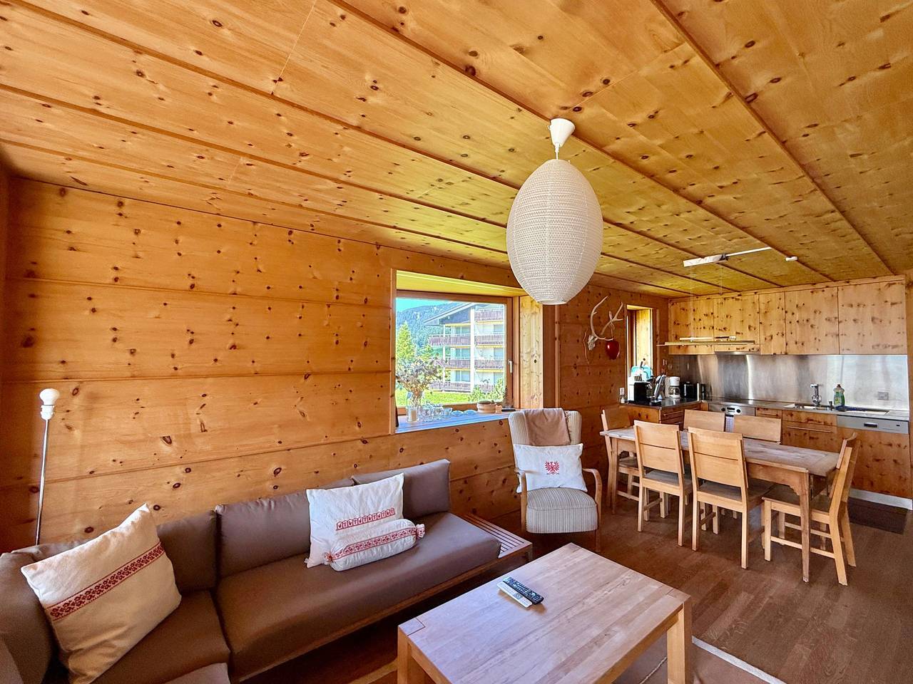 Ganze Wohnung, Family accommodation Oberbergstrassse for 7 persons Parpan in Churwalden, Plessur Alpen