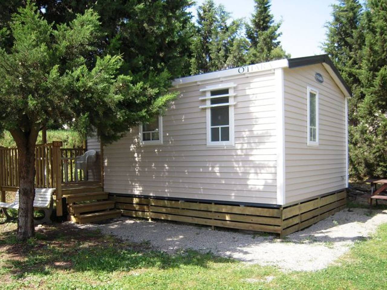 Mobil-home à Lézignan-Corbières avec terrasse pour 4 personnes in Lézignan-Corbières, Région de Narbonne
