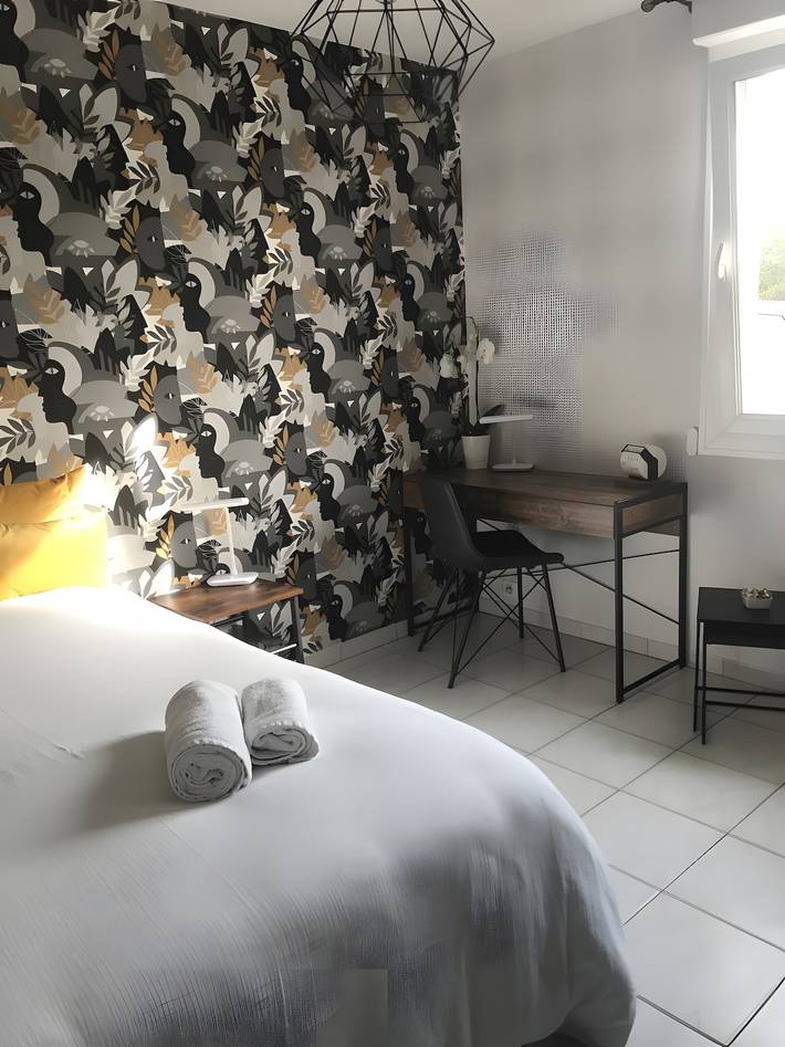 Chambre d’hôte pour 2 personnes, avec Jardin