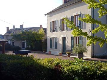 Chambre d’hôte pour 2 personnes, avec jardin à Saint-Pierre-le-Moûtier