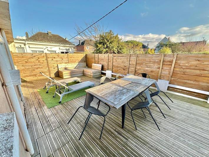 Maison de vacances pour 4 personnes, avec terrasse et jardin