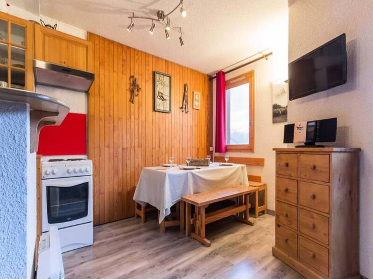 Apartamento entero, Apartamento en Montchavin junto al telesilla in La Plagne, Bellentre