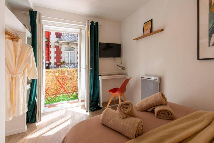 Appartement de vacances pour 2 personnes, avec balcon et vue