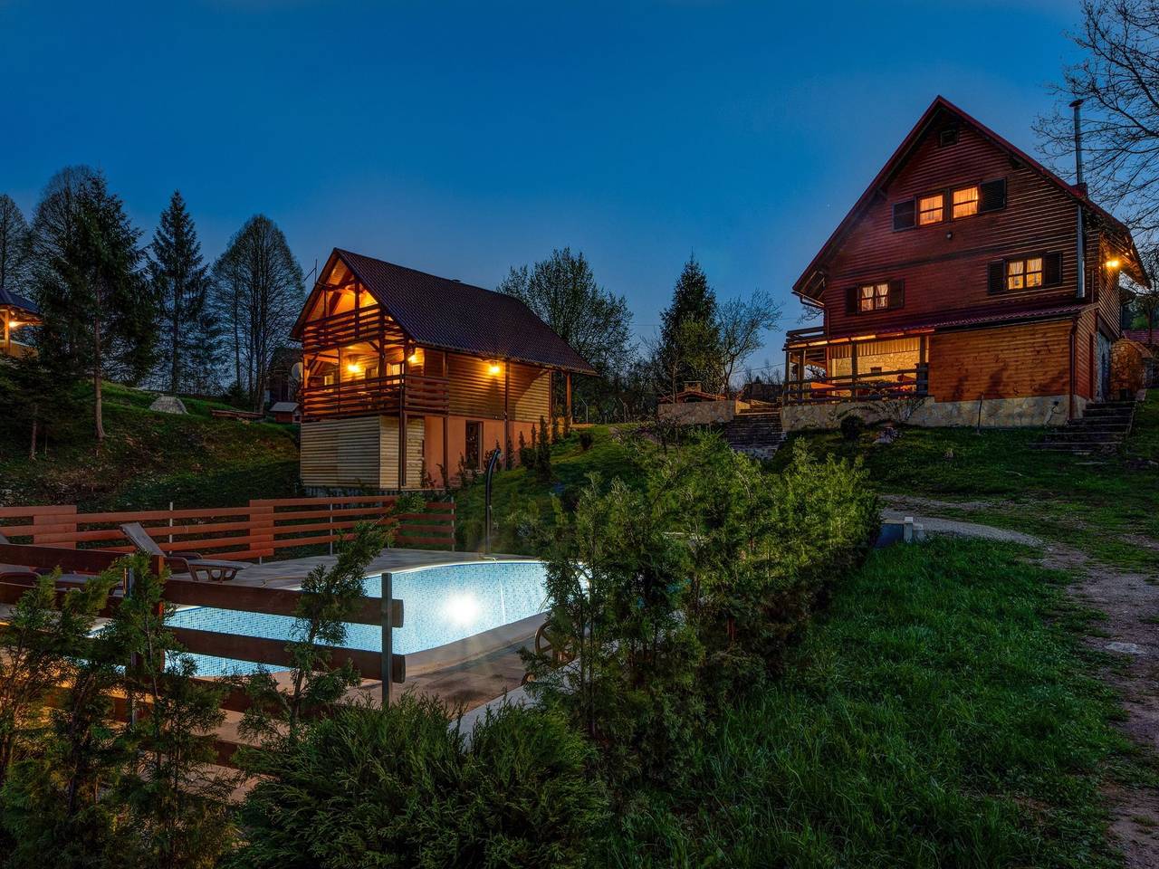 Ferienhaus im Gorski Kotar mit Pool in Delnice, Primorje-Gorski Kotar