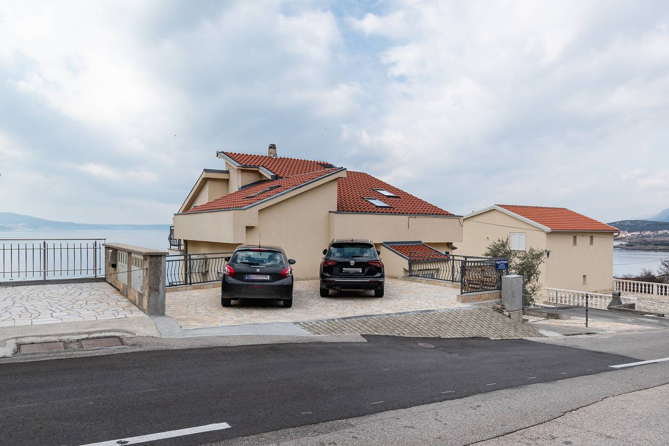 Ganze Wohnung, Studio Appartement mit Balkon und Meerblick Klenovica, Novi Vinodolski As-20556-a in Klenovica, Primorje-Gorski Kotar