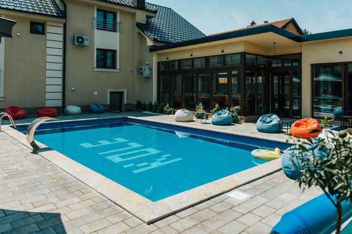 Bed & breakfast dla 3 osób, z ogród i sauna oraz widok i basen - 1