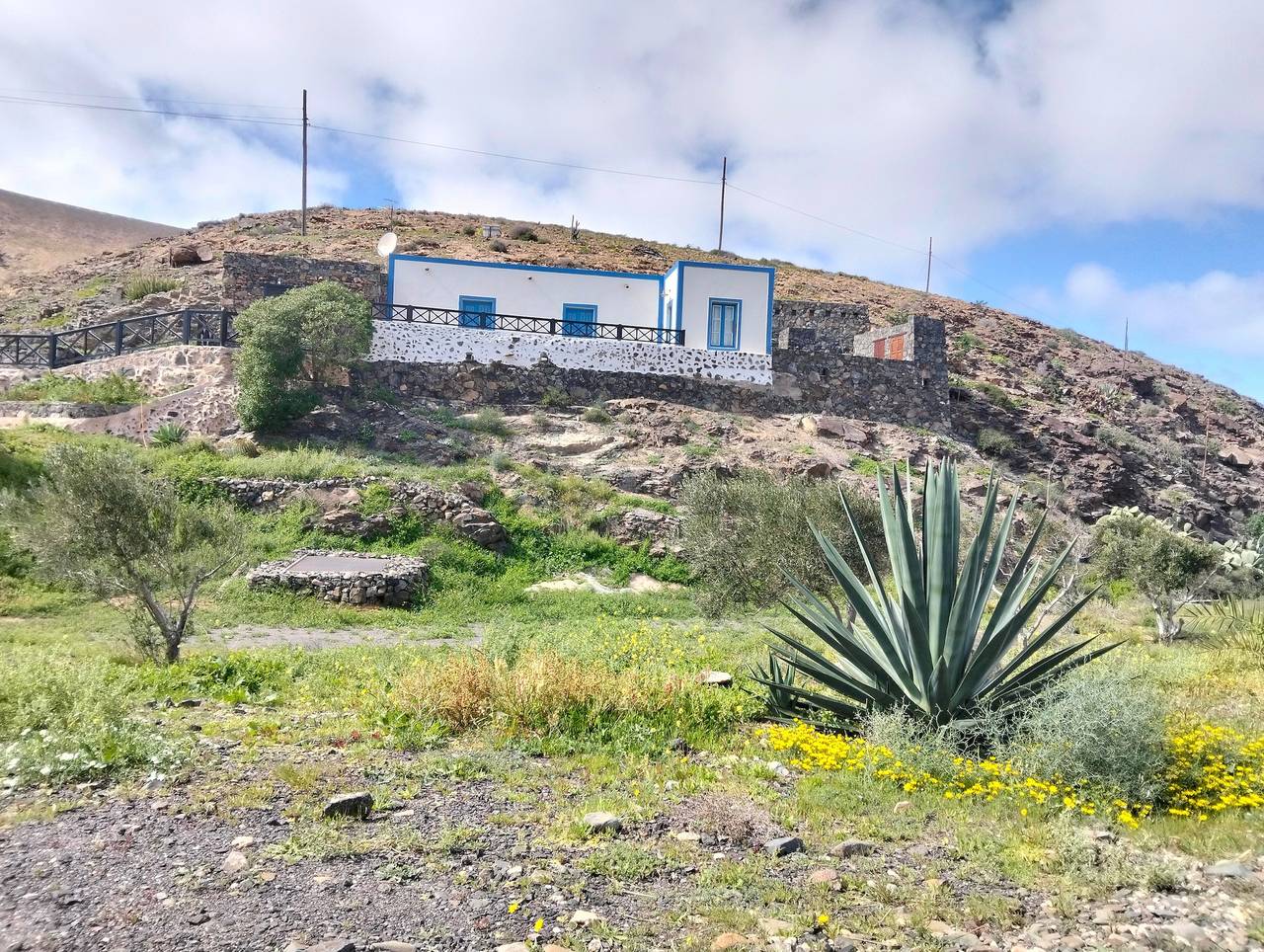 Casa vacacional 'Casa Del Risco Ternemoy' con vistas a la montaña, Wi-Fi y aire acondicionado in Pájara, Fuerteventura